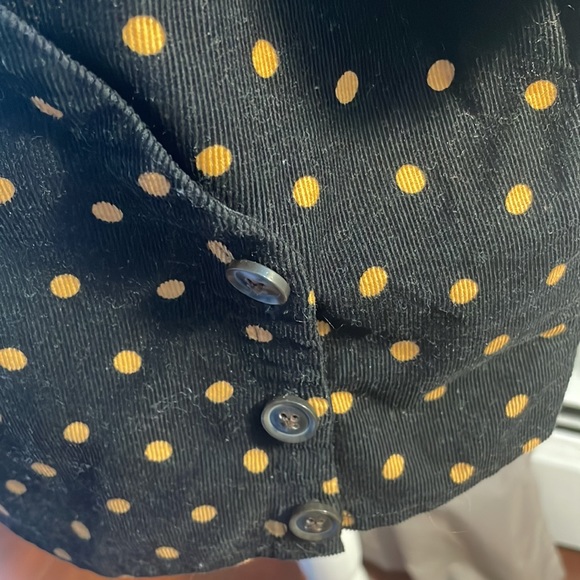 Madewell Corduroy Cropped Top with bubble sleeves - Picture 6 of 8